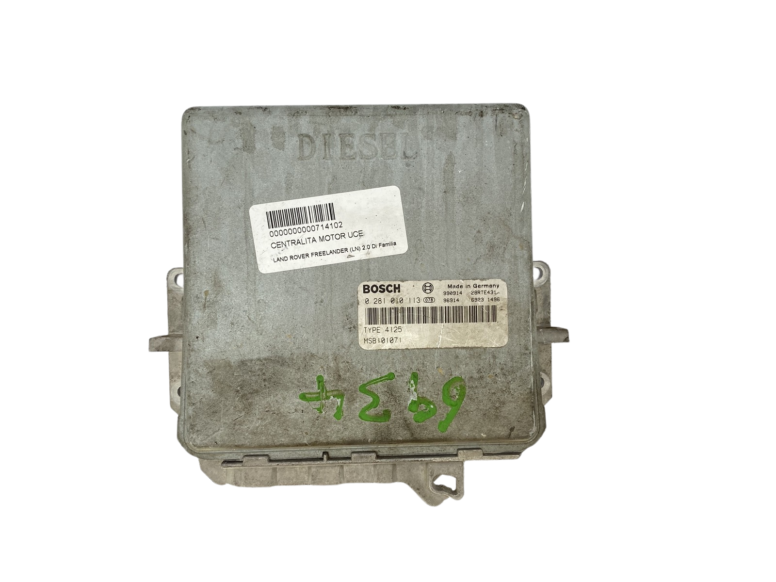 Kontrolna Enota 0281010113 MSB101071 Land Rover Bosch 59805 main product photo