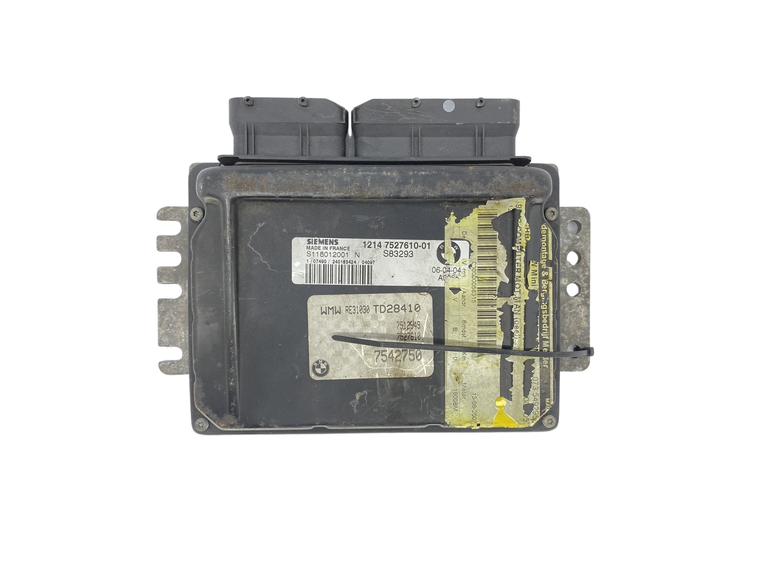 Kontrolna Enota 12147527610-01 S118012001N Mini BMW Siemens 57036 main product photo