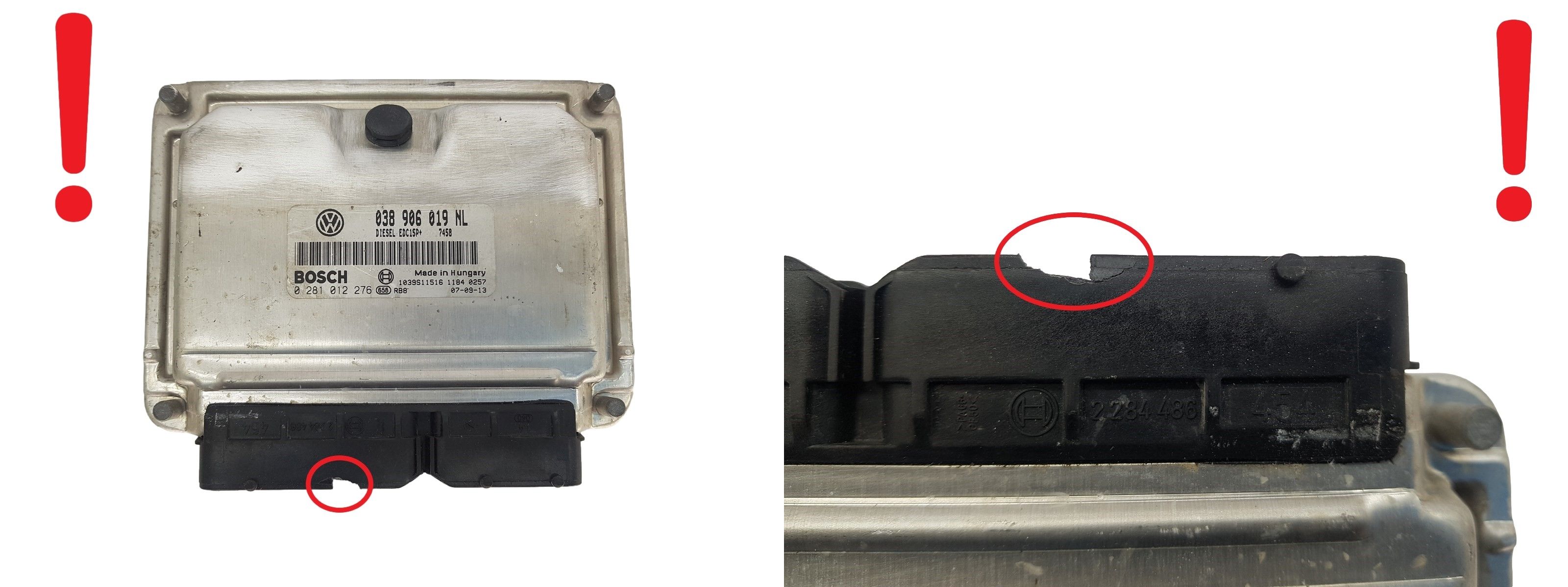 Kontrolna Enota 038906019NL 0281012276 VW Skoda Seat Bosch 3305 main product photo