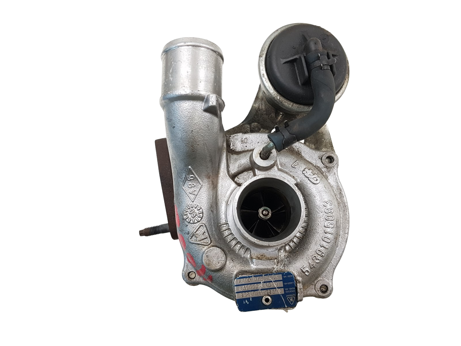 Turbopolnilnik 7701476891 54359700011 507852H301868 1.5dCi Renault 8200507852 2 main product photo