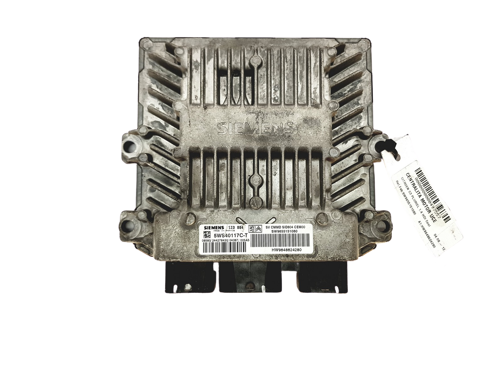 Kontrolna Enota PSA 9655151080 9648624280 5WS40117C-T Siemens 24712 main product photo