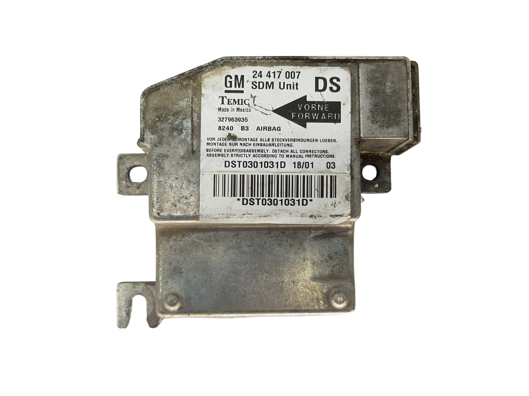 Modul krmilne enote 24417007 327963935 Opel Temic 15260 main product photo