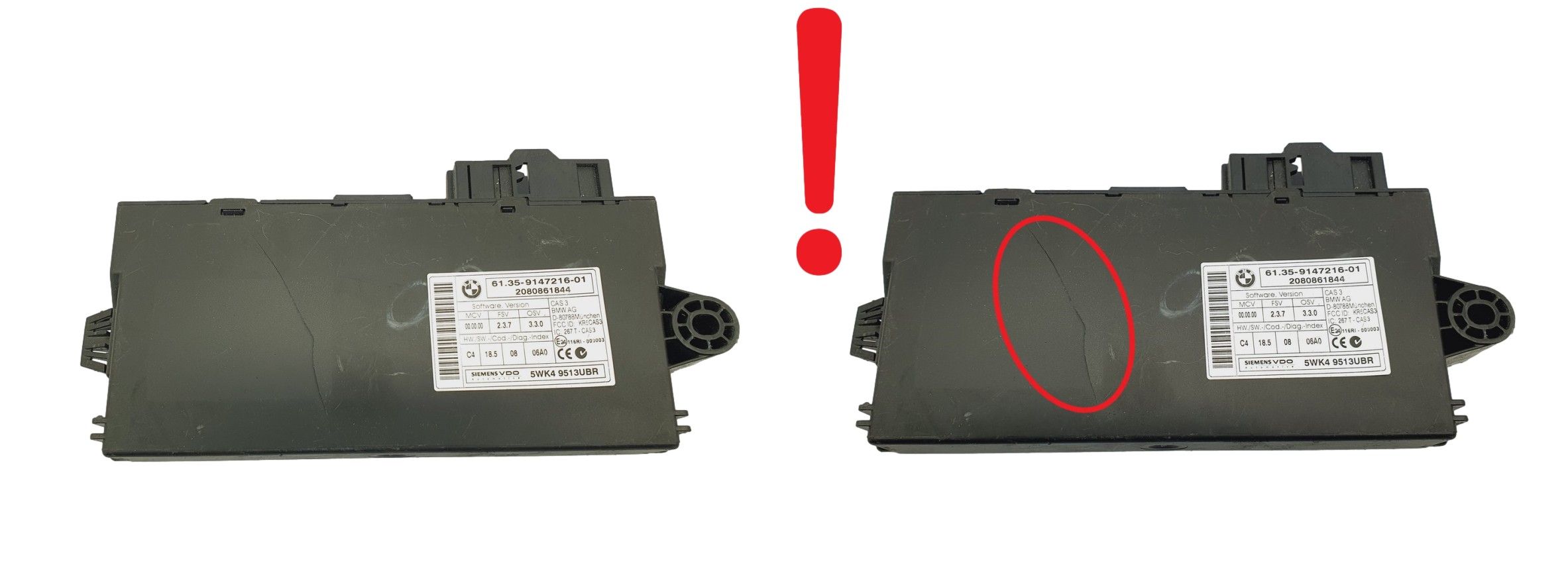 Kontrolna Enota 61.35-9147216-01 5WK49513UBR BMW Siemens main product photo