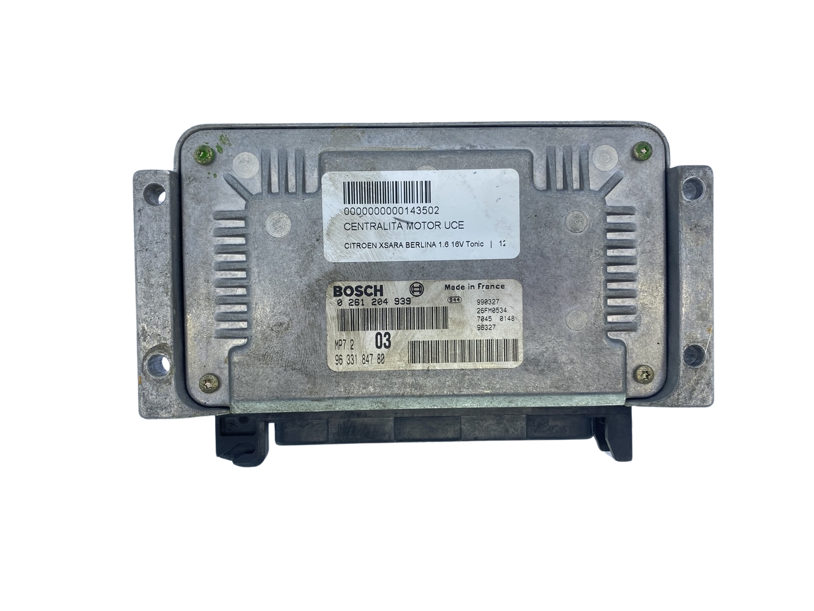 Kontrolna Enota 0261204939 9633184780 26FM0534 PSA Bosch 63804 main product photo