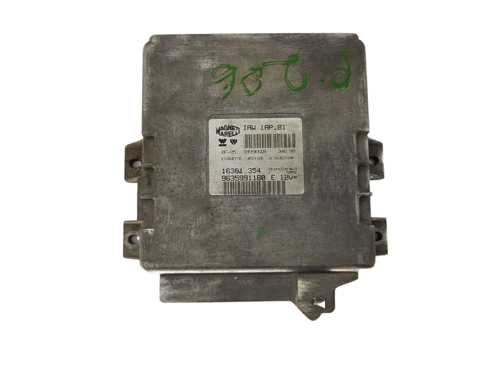 Kontrolna Enota 9635991180 IAW1AP.81 16301.354 PSA Magneti Marelli 3757 main product photo