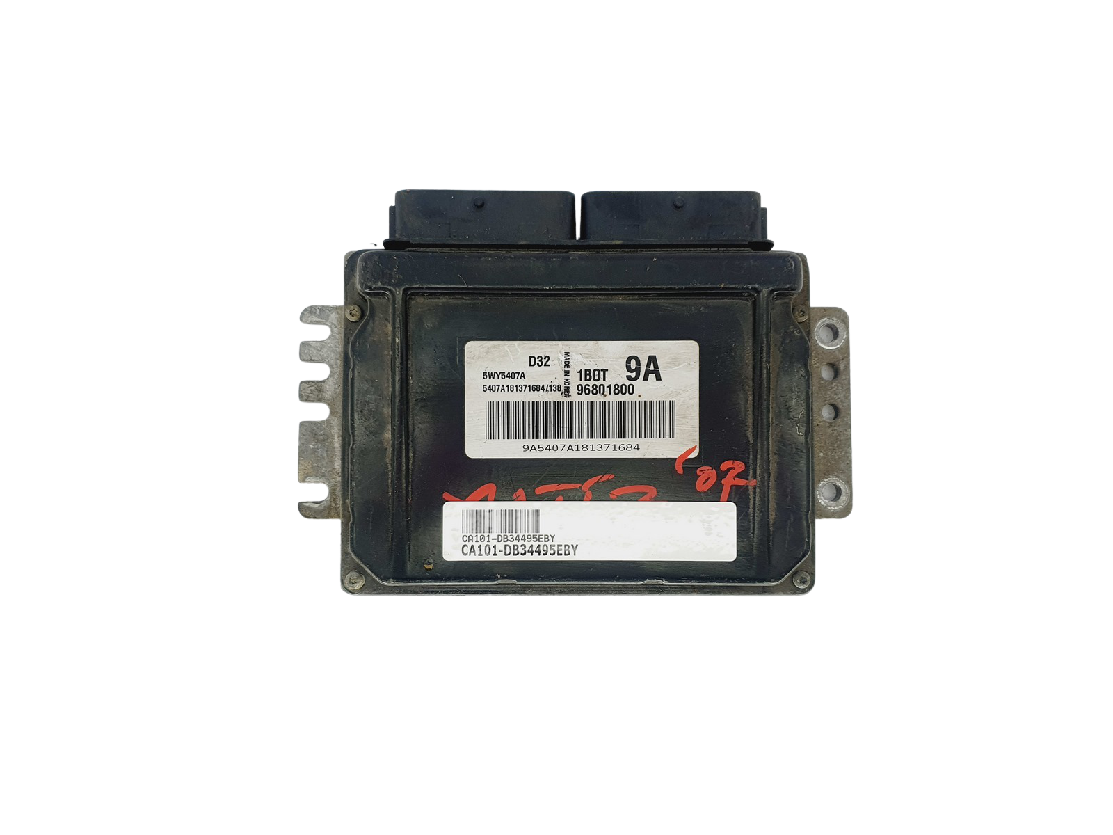 Kontrolna Enota 96801800 5WY5407A D32 1B0T 9A Chevrolet Kemsco 34495 main product photo