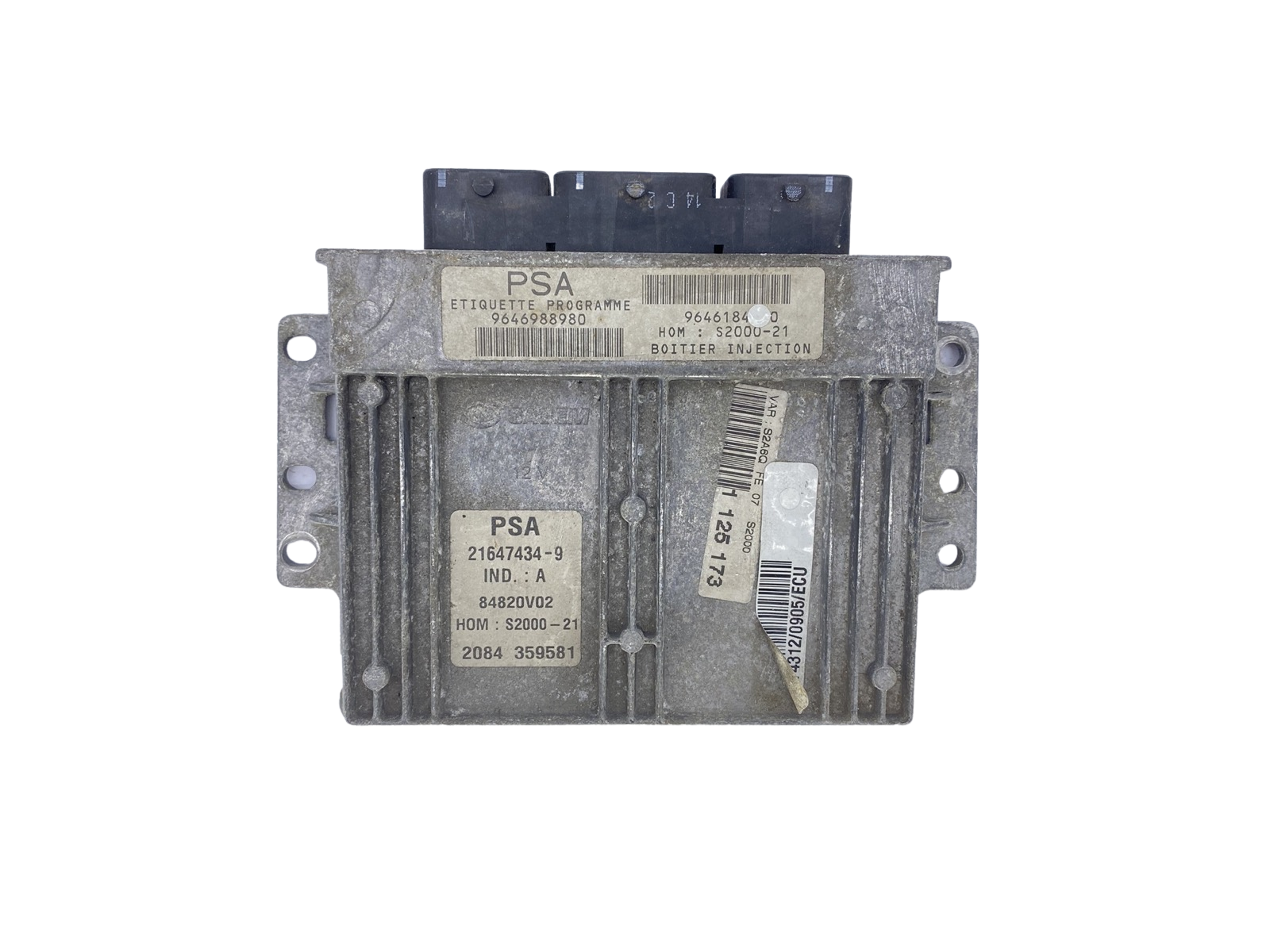 Kontrolna Enota 9646988980 9646184980 21647434-9 PSA Sagem 57224 main product photo