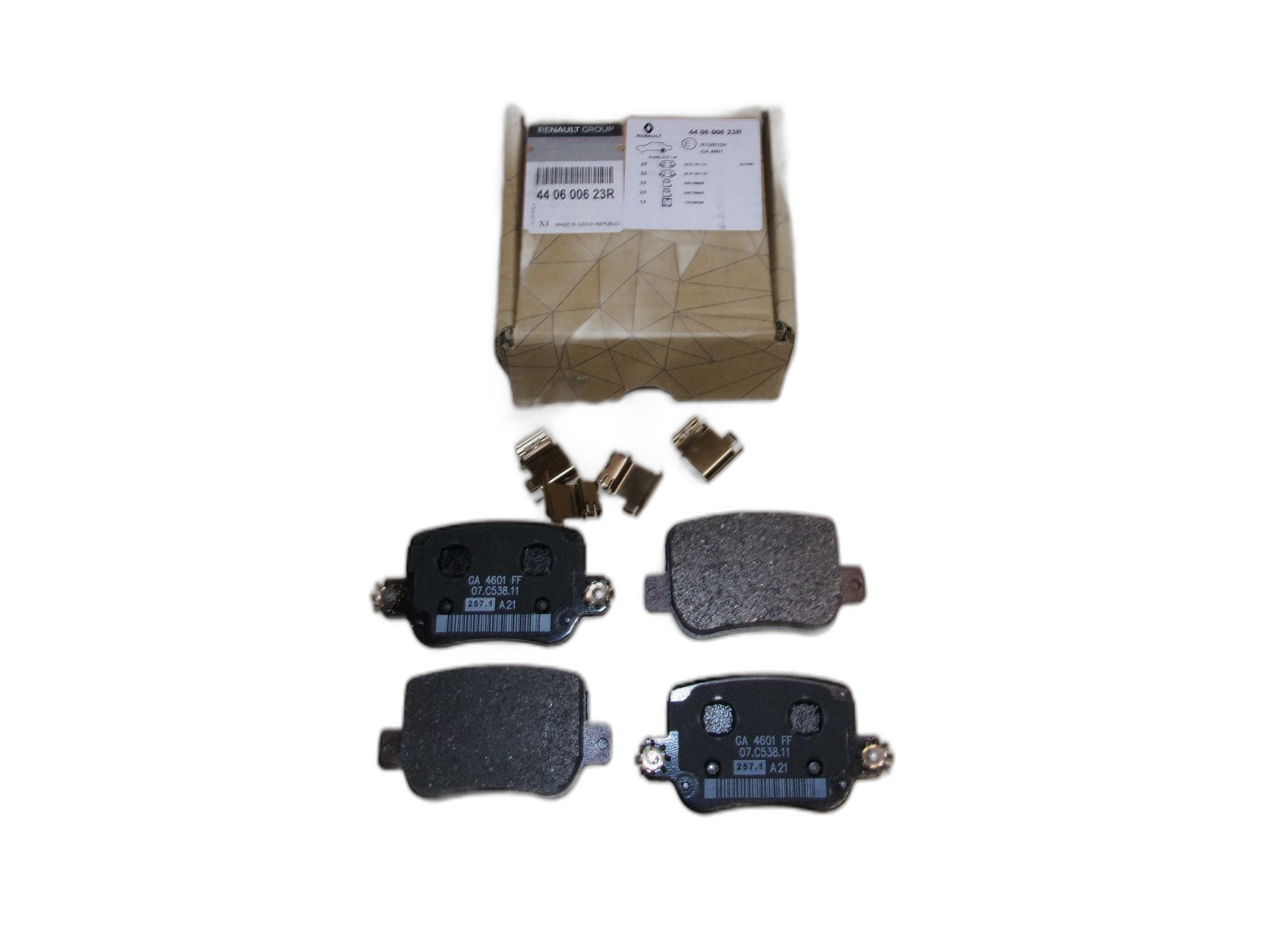 Zavorne ploščice Nov Original 440600623R Renault Alpine main product photo