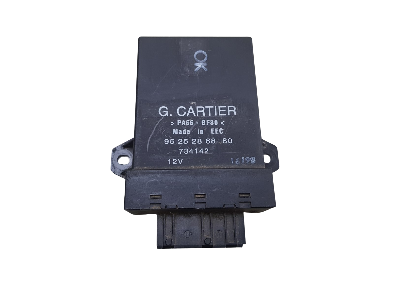 Rele Ventilatorja 9625286880 G.CARTIER 734142 Citroen Peugeot main product photo