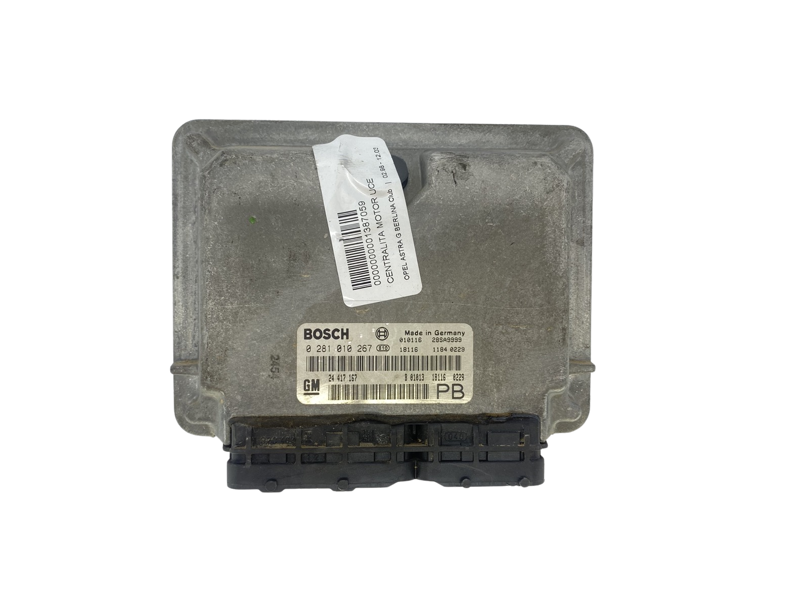 Kontrolna Enota 24417167PB 0281010267 Opel Bosch 60541 main product photo