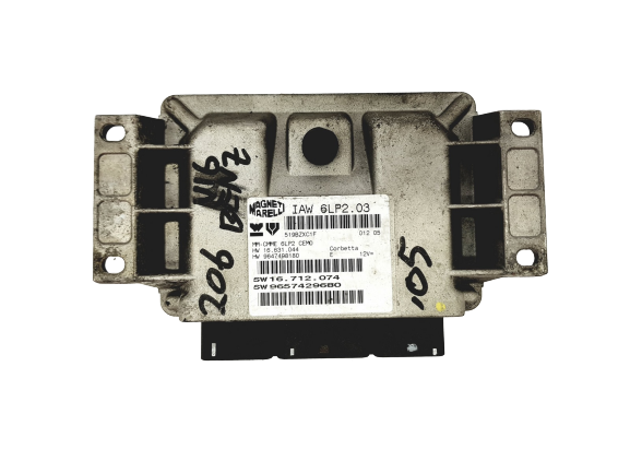 Kontrolna Enota 9657429680 16.712.074 IAW6LP2.03 PSA Magneti Marelli 16624 main product photo