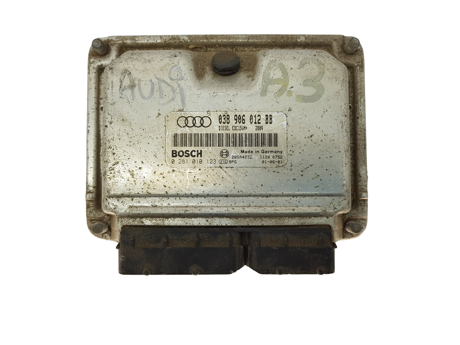 Kontrolna Enota 038906012BB 0281010123 Audi Bosch 15427 main product photo
