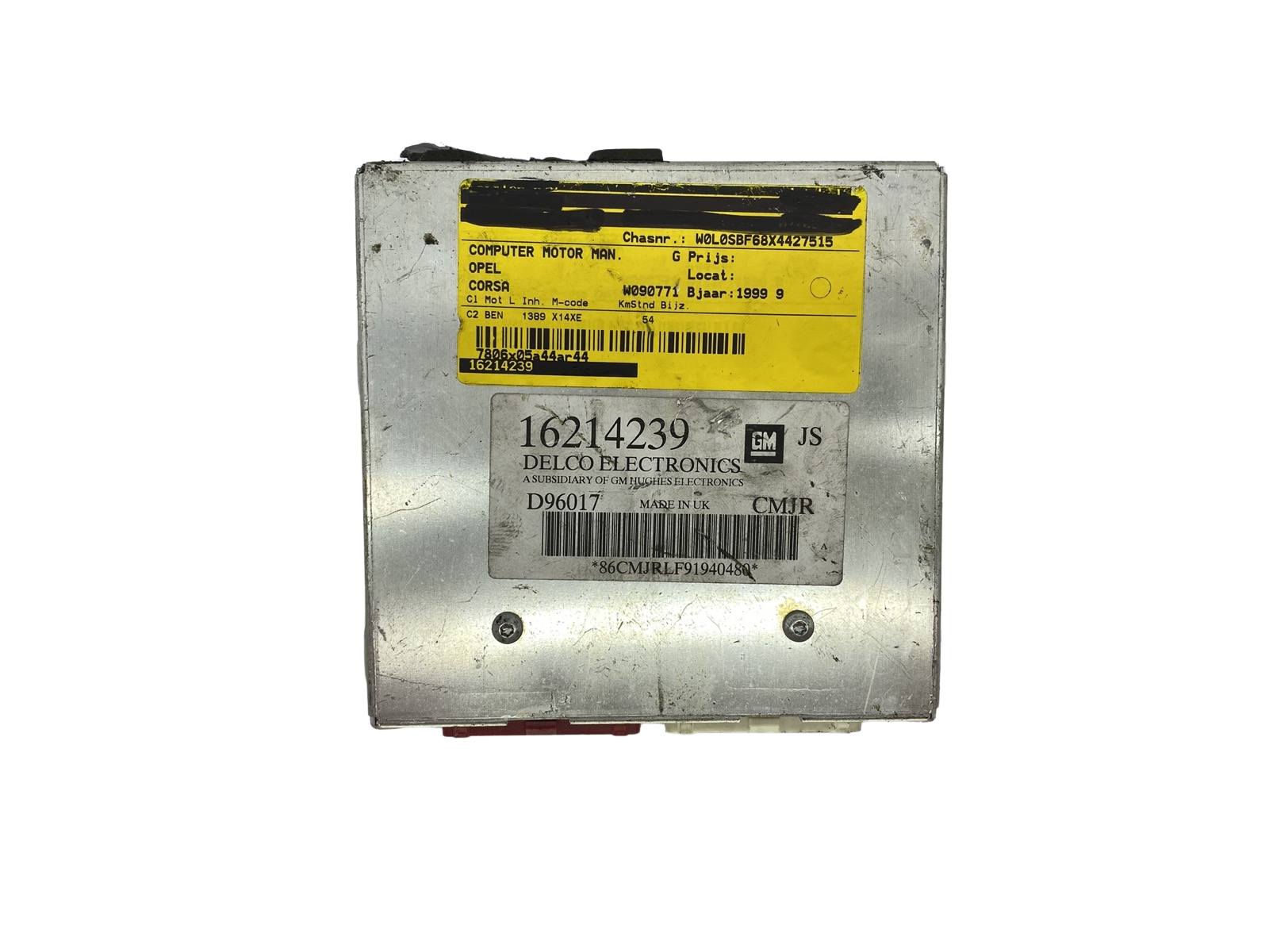 Kontrolna Enota 16214239 JS D96017 BZKW Opel Delco GM 56957 main product photo