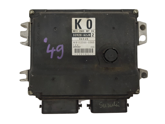 Kontrolna Enota Motorja ECU Suzuki 33920-62J02 MB112300-0383 Denso main product photo