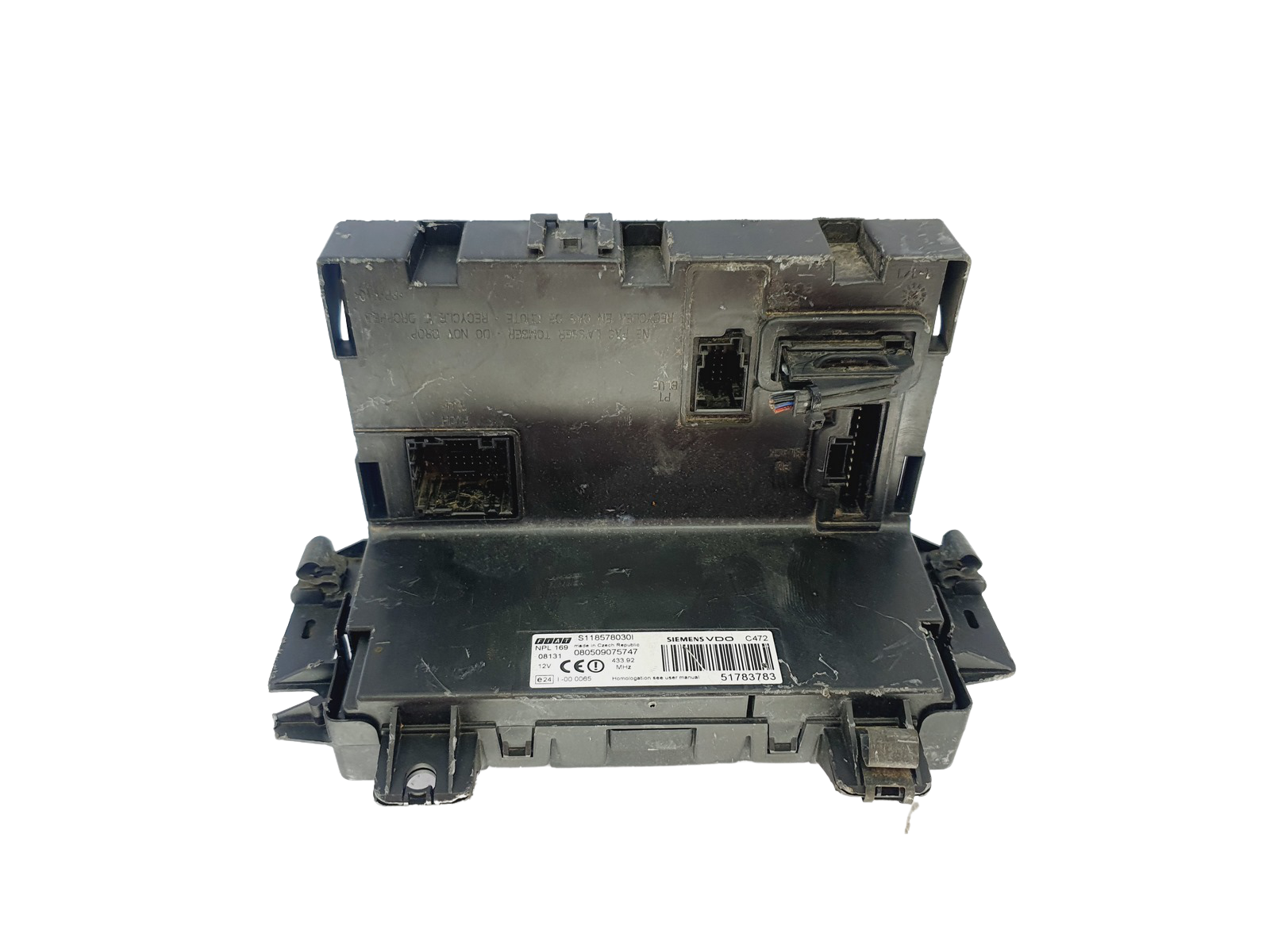 Kontrolna Enota Fiat S118578030I 51783783 Siemens 35827 main product photo