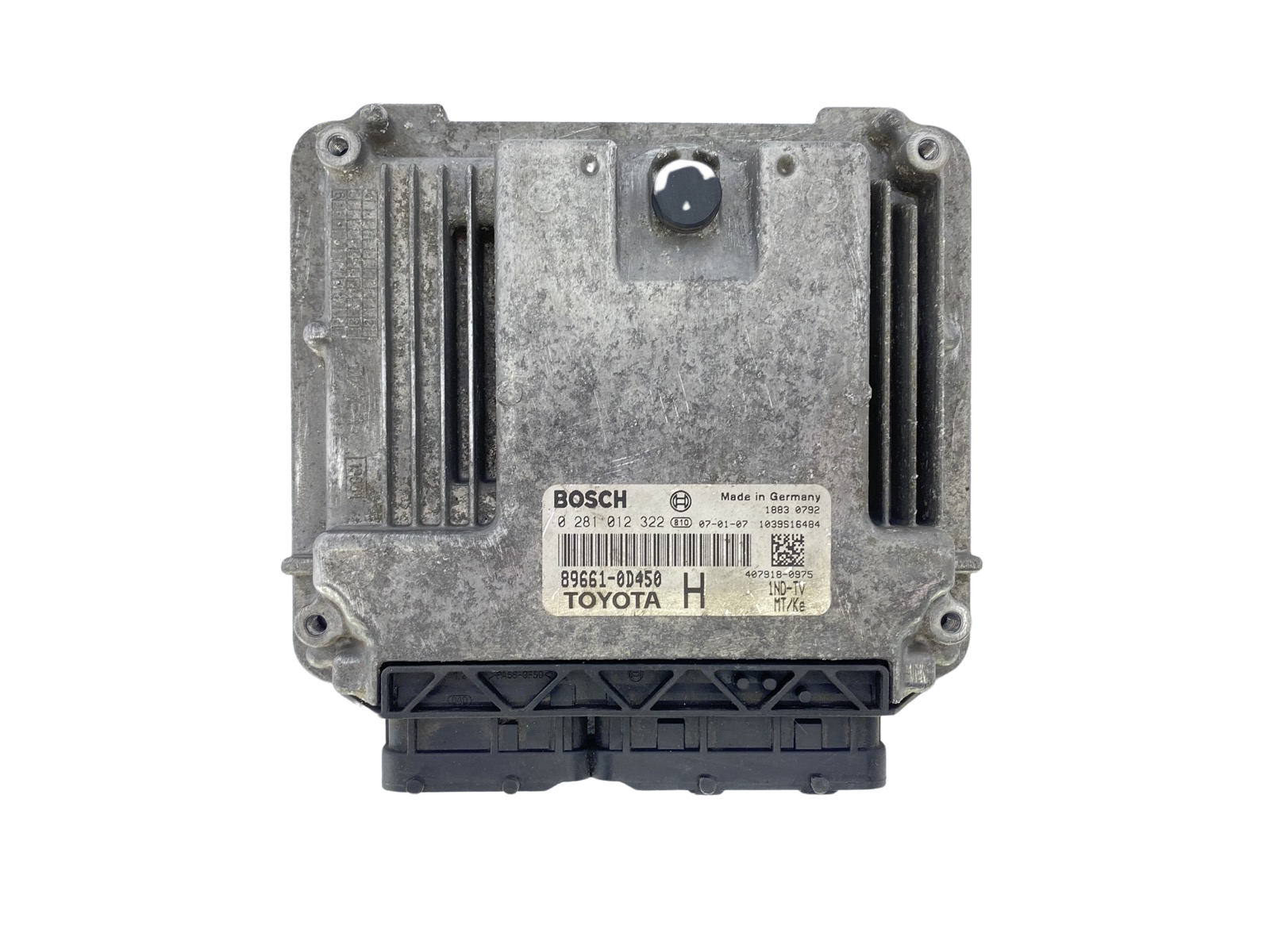 Kontrolna Enota 89661-0D450 0281012322 Toyota Bosch 53957 main product photo