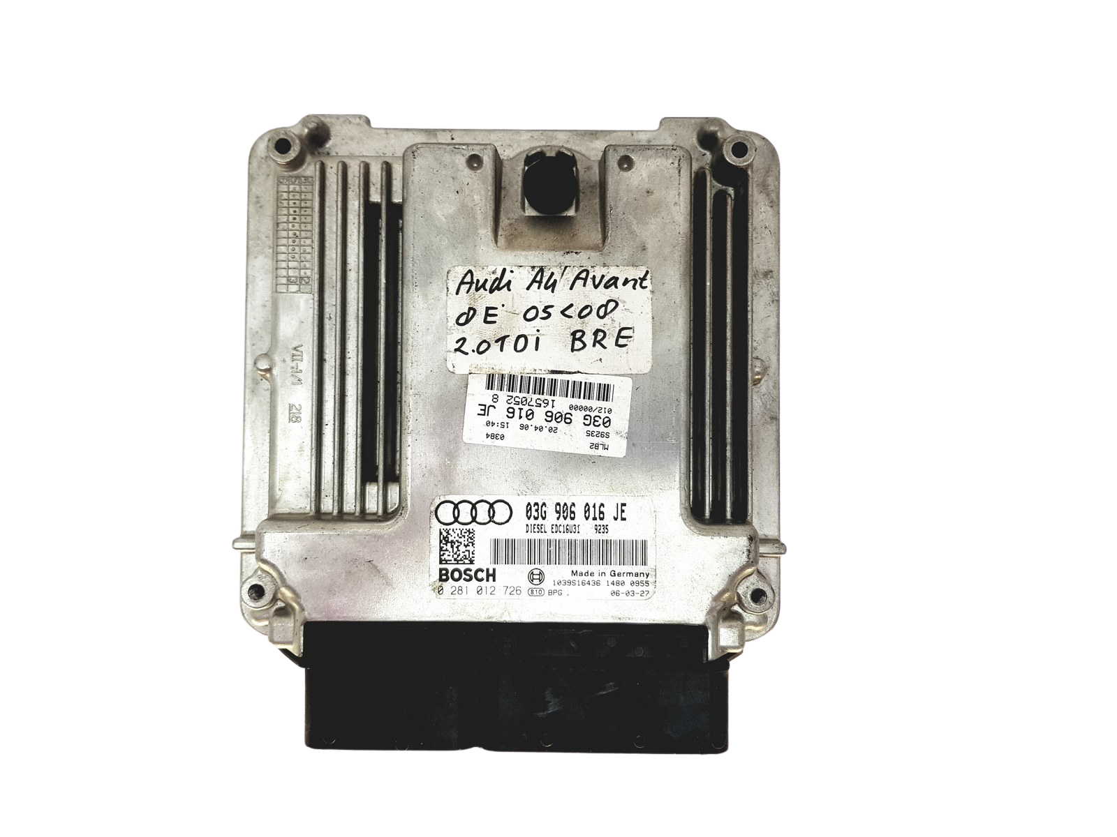 Kontrolna Enota Motorja ECU 03G906016JE 0281012726 Audi Bosch 29548 main product photo