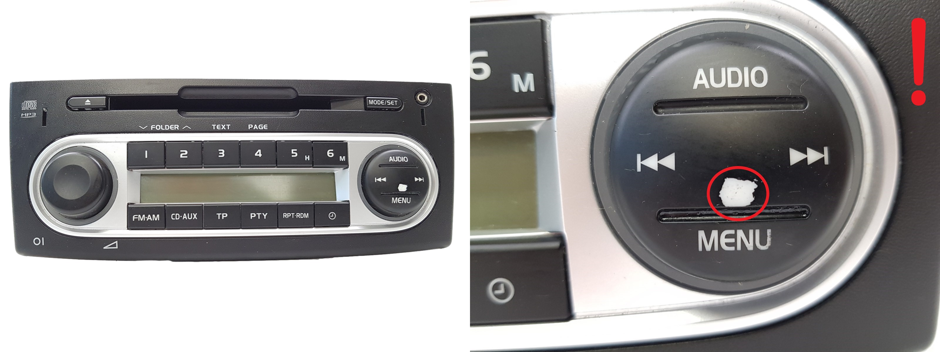 Radio Cd Mp3 Predvajalnik Mitsubishi Colt 8701A239 DY-1ME9U24N-T 1347 main product photo